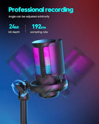 Gaming Microphone for PC: USB Mic for Podcasts Videos & Streaming - Image 6