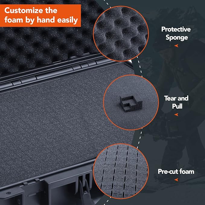 Lykus HC-3310 Waterproof Hard Case - Image 2