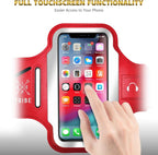 TRIBE Running Phone Holder Armband. iPhone & Galaxy Cell Phone Sports Arm Bands - Image 8