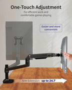 Single Monitor Arm Desk Mount, Holds Screens up to 40 Inches and 25 lbs - Image 6