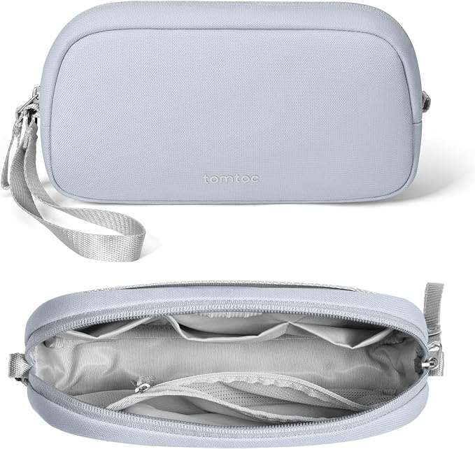 tomtoc Electronics Organizer Travel Case Performance, Water Resistant Bag Cable by tomtoc