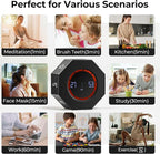 Rechargeable Pomodoro Timer, 8-Angle Auto-Rotating Screen - Image 5
