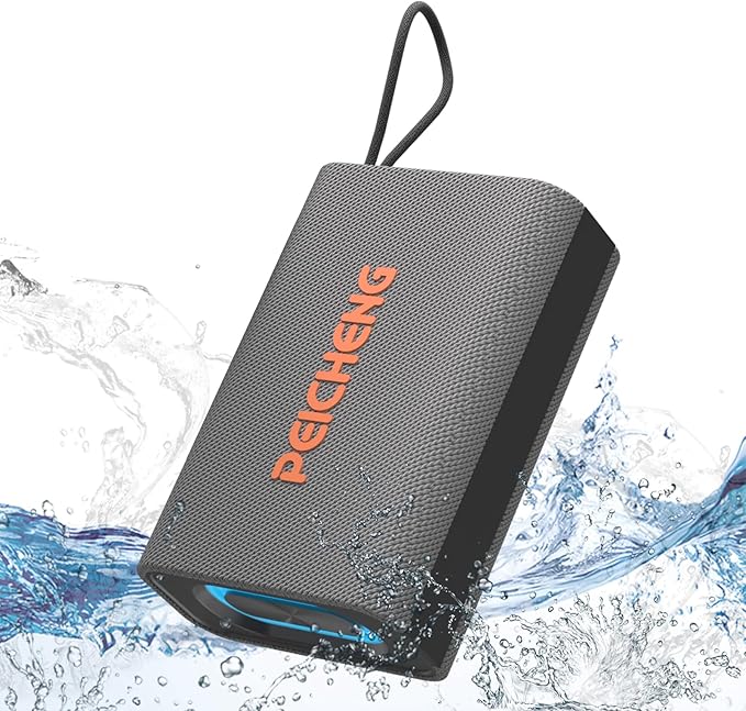 Speaker, Portable Wireless Bluetooth Speakers, Waterproof Loud Stereo Sound by PEICHENG