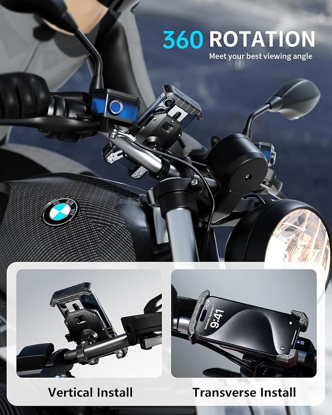 Kewig Motorcycle Phone Mount Holder - Image 4