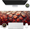 Desk Mat, Cool Dragon Large Gaming Mouse Pad by KOAIWPAE
