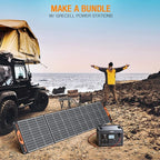 200W Portable Solar Panel for Power Station Generator, 12V/24V Flexible - Image 7
