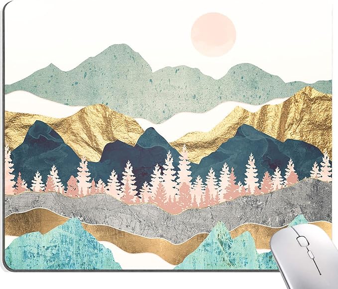 Hokafenle Mountain Abstract Art Mouse Pad by Hokafenle