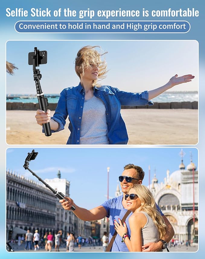 Selfie Stick for iPhone:Selfie Stick Tripod - Image 3
