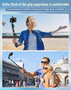 Selfie Stick for iPhone:Selfie Stick Tripod - Image 3