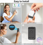 Headphone Stand, Wall Mount Headset Hanger, Gaming Headphone Holder Hook Clip - Image 4
