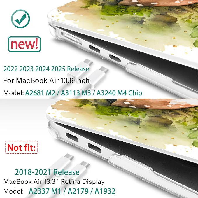 May Chen for MacBook Air 13.6 inch Case A3240 M4 A3113 M3 A2681 M2 - Image 3