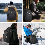 Laptop Backpack, Business Travel Anti Theft Slim Durable Laptops Backpack - Image 7