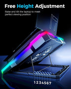 AICHESON Gaming Turbofan Laptop Cooling Pad - Image 5