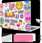 MEEgoodo for MacBook Air 13.3 inch Case 2021 2020 2019 2018 A2337 M1 A2179 A1932 by MEEgoodo