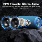 Ortizan Portable Bluetooth Speakers, IPX7 Waterproof Wireless Speaker - Image 2