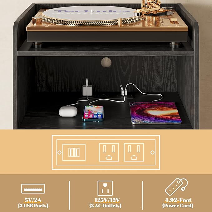 Record Player Stand, Turntable Stand - Image 5