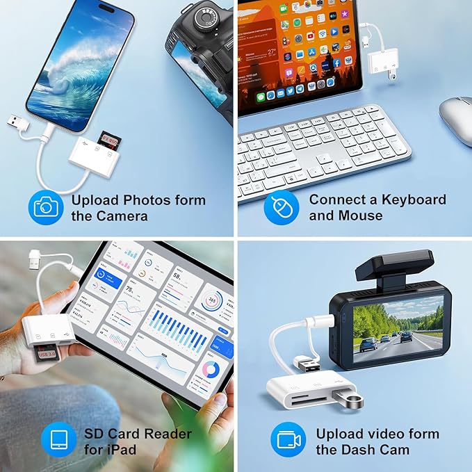 USB C to USB SD Card Reader for Samsung Galaxy S26 - Image 5
