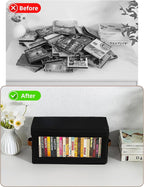 2 Packs DVD Storage Box with Visible Window, Dustproof DVD Case Holder - Image 3