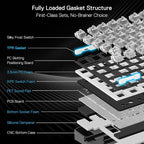 Redragon K737 PRO Wireless 87 Keys Gasket Gaming Keyboard, 80% Premium CNC - Image 3