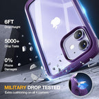 Miracase Glass Series for iPhone 12/12 Pro Case 6.1 inch, Upgraded Full-Body - Image 3