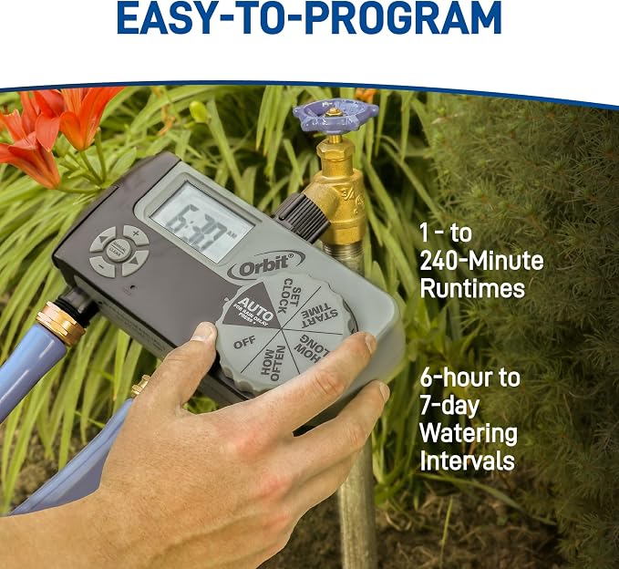 Orbit 56233D 3-Outlet Digital Watering Timer, 3 valves - Image 3