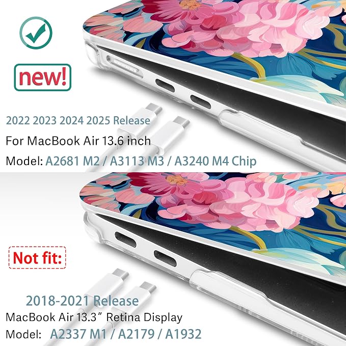 May Chen for MacBook Air 13.6 Inch Case 2025/2024/2023/2022 Release – Hard - Image 3
