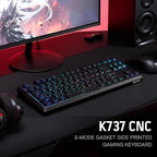 Redragon K737 PRO Wireless 87 Keys Gasket Gaming Keyboard, 80% Premium CNC - Image 9