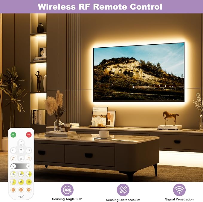 MIWISE LED Dimmer, Smart WiFi+Bluetooth Dimmable Controller - Image 3