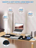 TopMade Mouse Pad with 15W Wireless Charging, Waterproof Gaming Mousepad with - Image 3