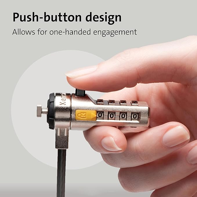 Kensington Combination Cable T-Bar Standard Lock Slot - Image 4