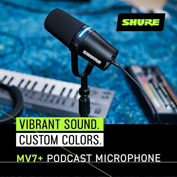 Shure MV7+ Dynamic Microphone – USB-C & XLR Podcast Mic - Image 6