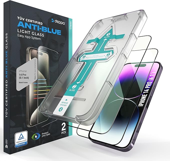 Deppa |2 Pack| Anti-Blue Light Screen Protector by Deppa