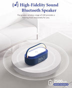 COLSUR 6-in-1 Bluetooth Speaker Alarm Clock - Image 2