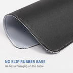 Gray Splash-Proof Textured 10.2 x 8.2Inch Mouse Pad - Image 4