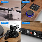 Bluetooth Turntable HiFi System - Image 9