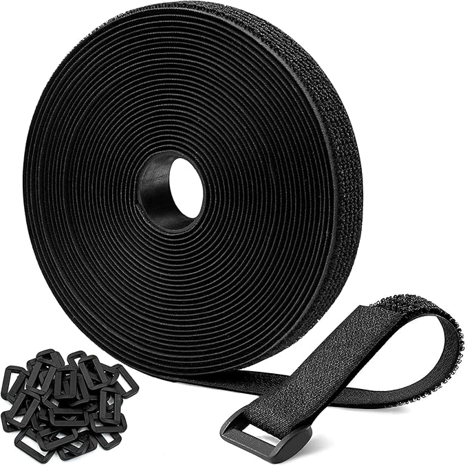 26Ft x 0.8In Adjustable Cable Straps by HASAzone