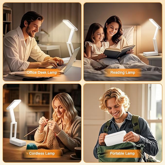 Rechargeable Lamps Cordless Lamps, 6000mAh Battery Powered Lamp, 3 - Image 7