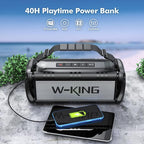 W-KING 90W Peak 50W RMS Powerful Bluetooth Speaker - Image 3