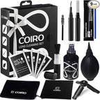 Camera Lens Cleaning Kit for DSLR and Sensitive Electronics, 9-in-1 Lens by CCoiro