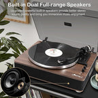 LP&No.1 Vinyl Record Player - Image 5