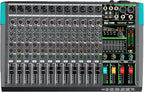 Depusheng MX12 12 Channel Sound Mixer Audio Mixing Console 48V 256DSP by Depusheng