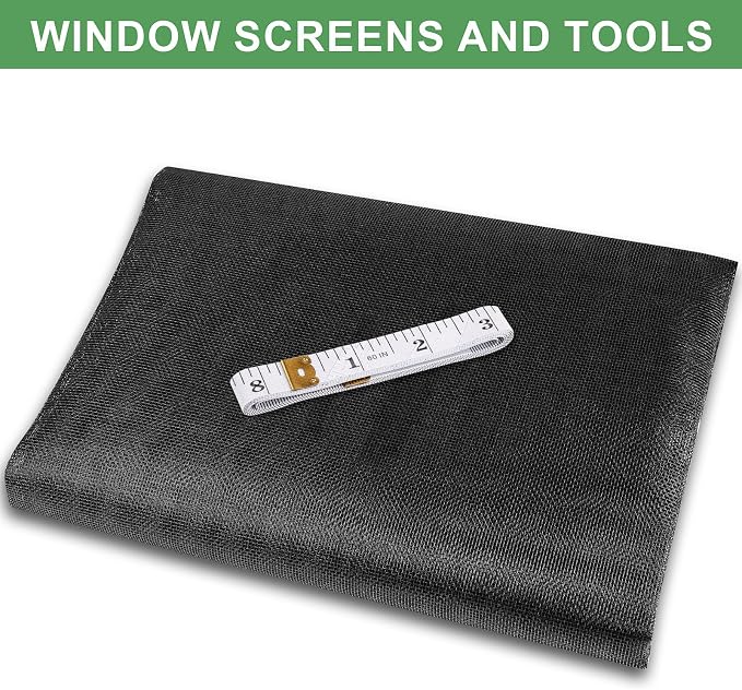 48"X102" Window Screen Replacement, Fiberglass Window Screen Mesh, Replacement - Image 3