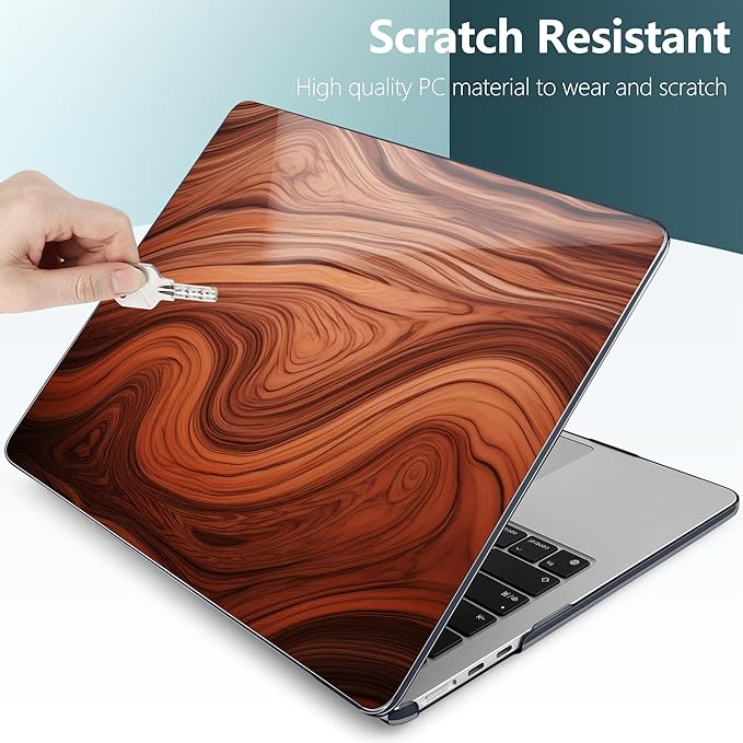 TWOLSKOO Compatible with M4 MacBook Air 13.6 inch Case 2025-2022 Release M4 - Image 4