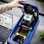 ID Maker Card Edge 2 Sided Printer Machine & Supply Kit - Image 6