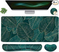 Ergonomic Large Mouse Pad and Keyboard Wrist Rest, Desk Pad by Youarenoble