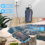 Solar Charger, 20000mAh Portable Type-C Solar Power Bank - Image 5