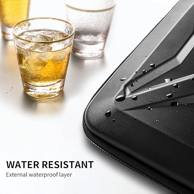 DOMISO 17 Inch Laptop Case Rugged Sleeve Waterproof Hard Shell Protective Cover - Image 6