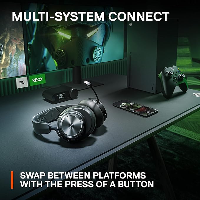 SteelSeries Arctis Nova Pro Wireless Xbox Multi-System Gaming Headset - Image 7