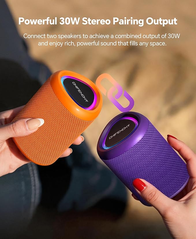 Portable Bluetooth Speaker Beach Essentials: Powerful Crystal Clear - Image 7