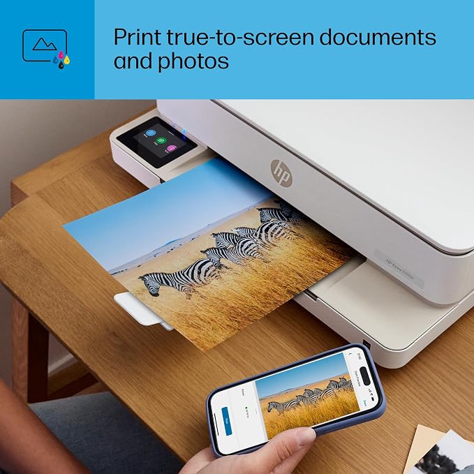 HP Envy 6155e Wireless All-in-One Color Inkjet Printer, Duplex Printing - Image 12